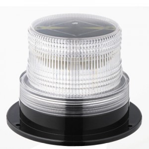 Solar Power LED Strobe Warning Lights (Low Profile)